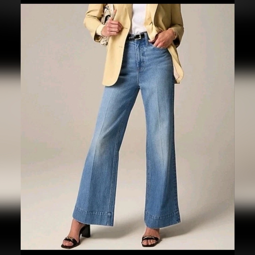 J Crew Denim Trouser Jeans